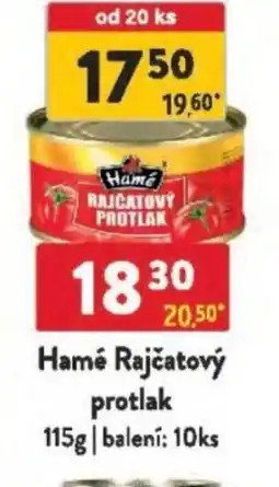 Qanto Hamé Rajčatový protlak nabídka