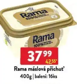 Qanto Rama máslová příchuť' nabídka