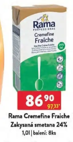 Qanto Rama Cremefine Fraiche Zakysaná smetana 24% nabídka
