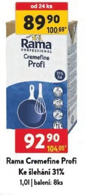 Qanto Rama Cremefine Profi Ke šlehání 31% nabídka