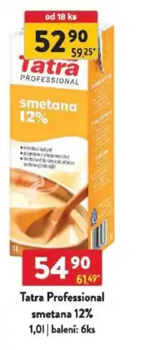 Qanto Tatra Professional smetana 12% nabídka
