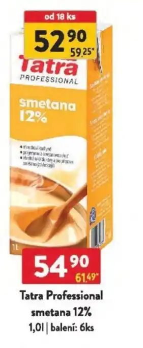 Qanto Tatra Professional smetana 12% nabídka