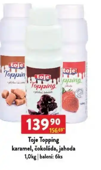 Qanto Toje Topping karamel, čokoláda, jahoda nabídka