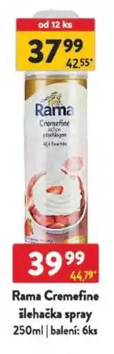 Qanto Rama Cremefine šlehačka spray nabídka