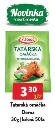 Qanto Tatarská omáčka Doma nabídka