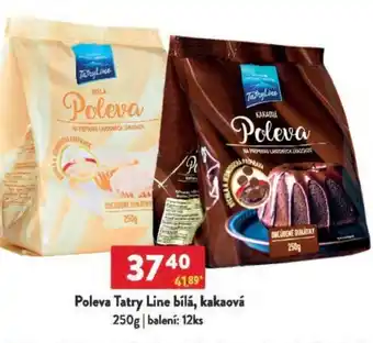 Qanto Poleva Tatry Line bílá, kakaová nabídka