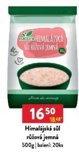 Qanto Himalájská sůl růžová jemná nabídka