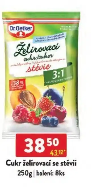 Qanto Dr.Oetker Cukr želírovací se stévií nabídka