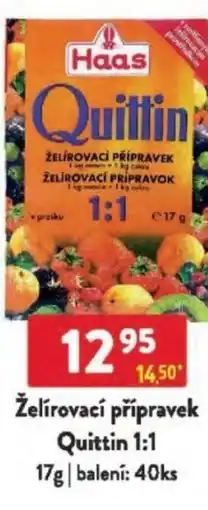 Qanto Haas Želírovací přípravek Quittin 1:1 nabídka