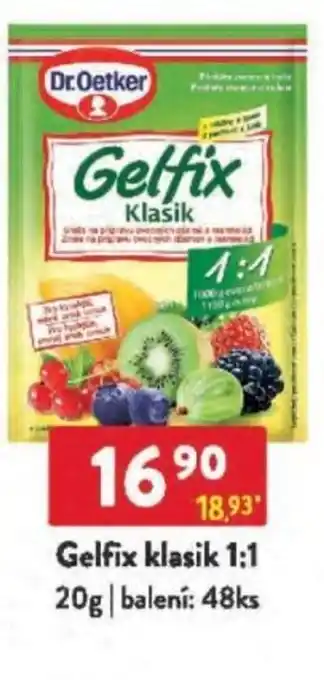 Qanto Dr.Oetker Gelfix klasik 1:1 nabídka