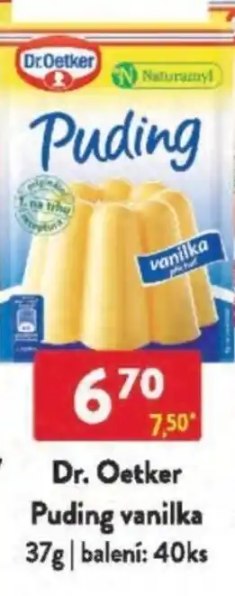 Qanto Dr. Oetker Puding vanilka nabídka