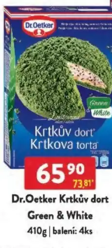 Qanto Dr.Oetker krtkův dort Green & White nabídka