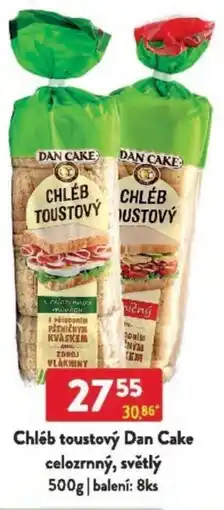 Qanto Chléb toustový Dan Cake celozrnný, světlý nabídka