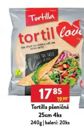 Qanto Tortilla pšeničná nabídka
