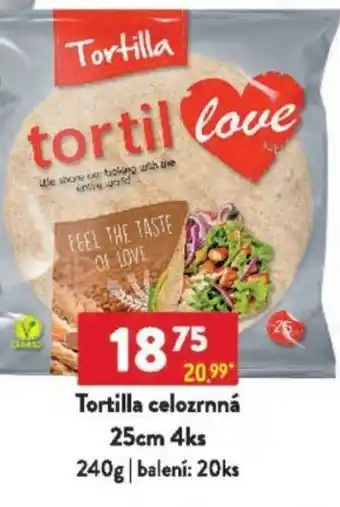 Qanto Tortilla celozrnná nabídka