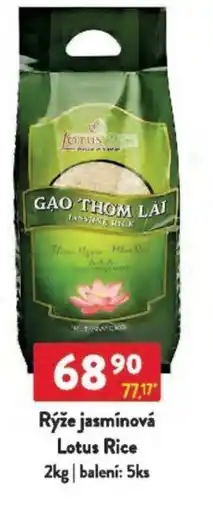 Qanto Rýže jasmínová Lotus Rice nabídka