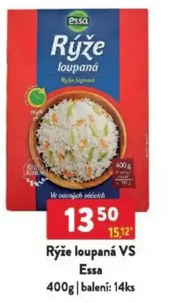 Qanto Rýže loupaná VS Essa nabídka