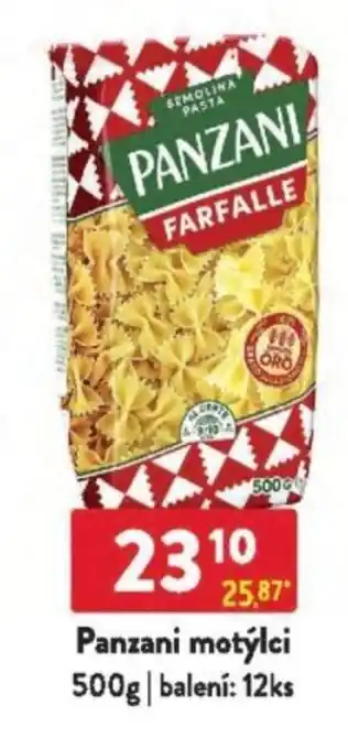 Qanto Panzani motýlci nabídka