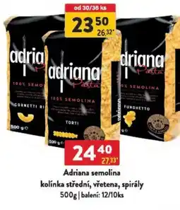 Qanto Adriana semolina kolínka střední, vřetena, spirály nabídka