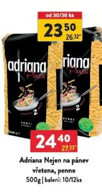 Qanto Adriana Nejen na pánev vřetena, penne nabídka