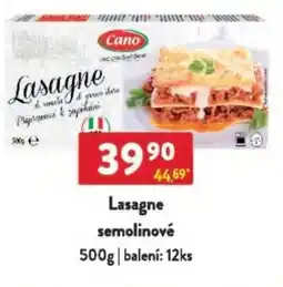Qanto Cano Lasagne semolinové nabídka