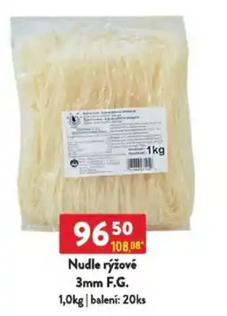 Qanto Nudle rýžové 3mm F.G. nabídka