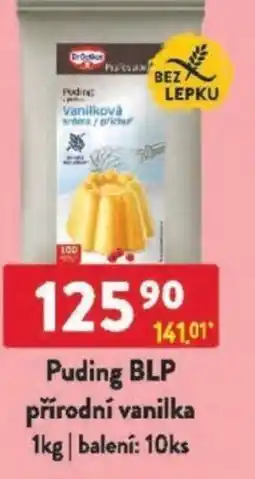 Qanto Dr.Oetker Puding BLP přírodní vanilka nabídka