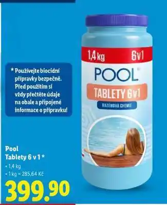 Pool Tablety 6 v 1