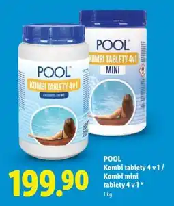 Lidl POOL Kombi tablety 4 v 1 / Kombi mini tablety 4 v 1 nabídka