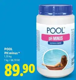 Lidl pool PH MINUS nabídka