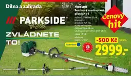 Lidl PARKSIDE Benzínový kombinovaný přístroj 4 v 1 nabídka