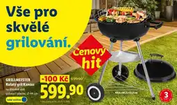 Lidl GRILLMEISTER KULATÝ GRIL KANSAS nabídka