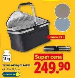 Lidl TERMO NÁKUPNÍ KOŠÍK nabídka