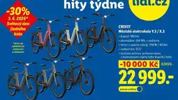 Lidl CRIVIT Městské elektrokolo V.3 / X.3 nabídka