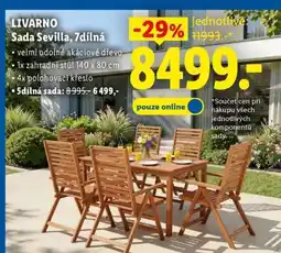 Lidl LIVARNO Sada Sevilla, 7dílná nabídka