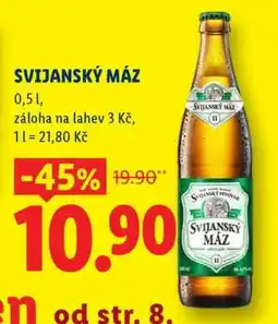 Lidl Svijanský Máz nabídka