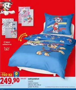 Lidl LOŽNÍ POVLEČENÍ nabídka