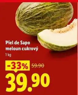 Lidl Piel de Sapo meloun cukrový nabídka