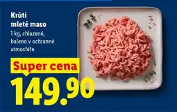 Lidl KRŮTÍ MLETÉ MASO nabídka