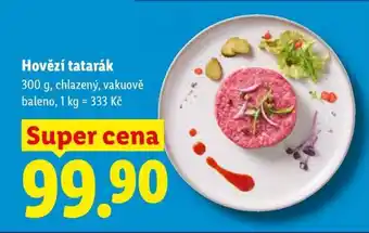 Lidl HOVĚZÍ TATARÁK nabídka
