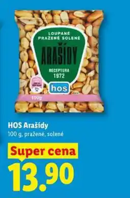 Lidl HOS Arašídy nabídka