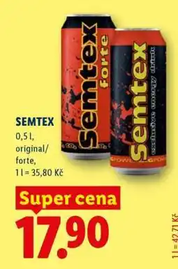 Lidl Semtex nabídka