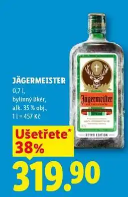 Lidl Jägermeister nabídka