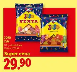 Lidl Jojo želé nabídka