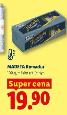 Lidl Madeta Romadur nabídka