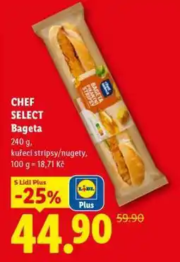 Lidl CHEF SELECT Bageta nabídka