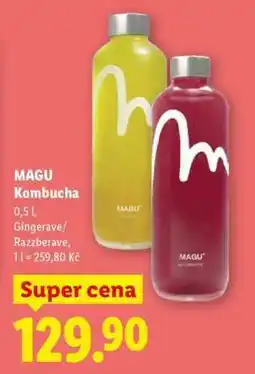 Lidl MAGU Kombucha nabídka