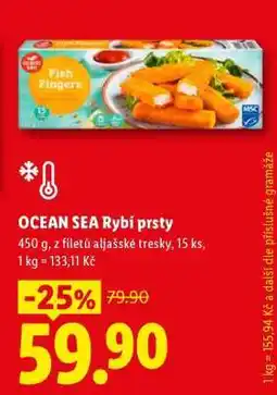 Lidl OCEAN SEA RYBÍ PRSTY nabídka