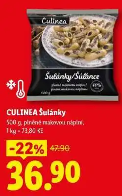 Lidl CULINEA ŠULÁNKY nabídka
