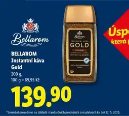 Lidl BELLAROM Instantní káva Gold nabídka